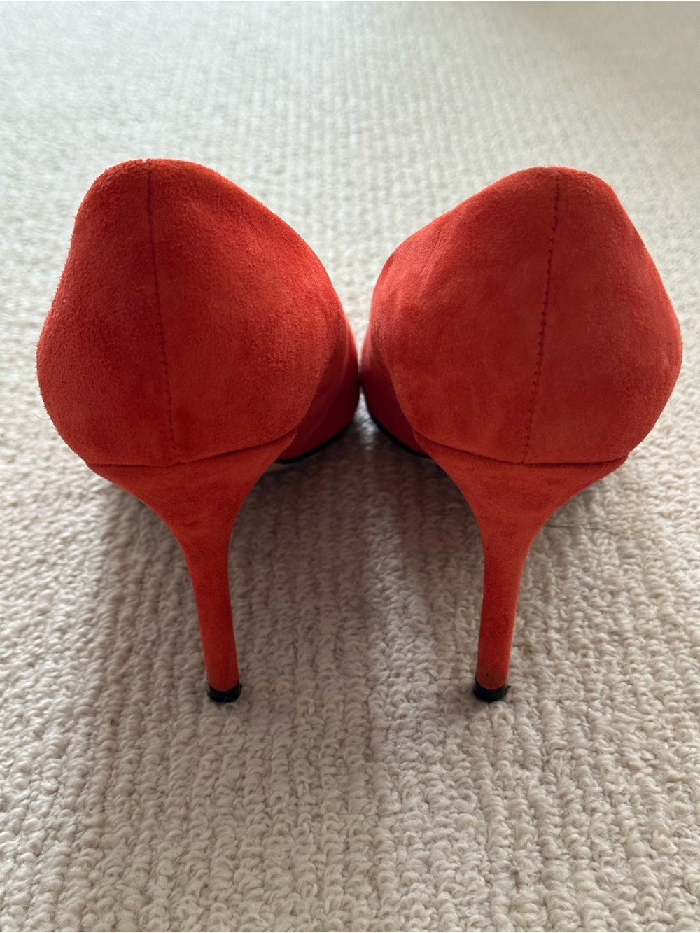 J.Crew Elsie Suede Pumps in Bright Cerise - EUC - Picture 5 of 7